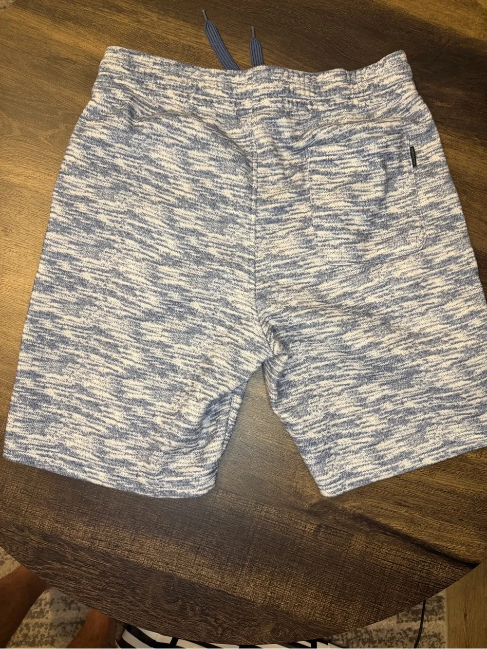 Lot of Men's Athletic Shorts Trio - Grey, Heather Blue, Light Gray